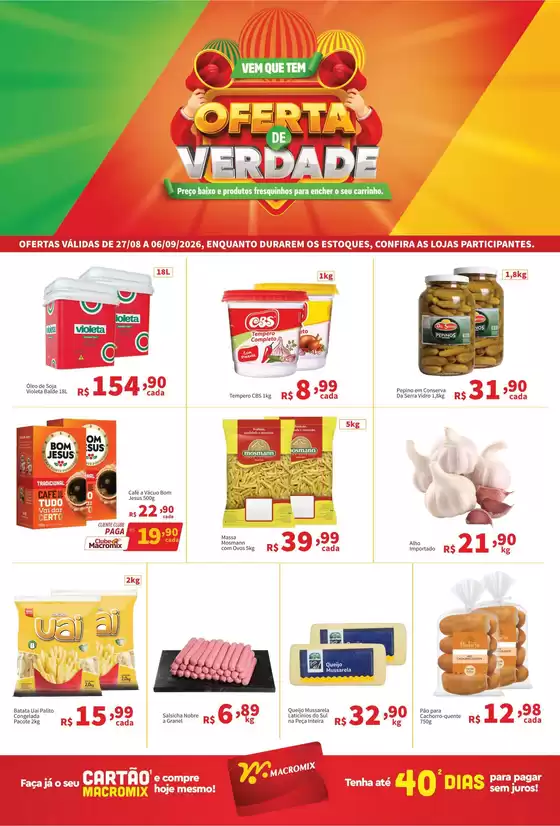 Catálogo Macromix Atacado | Melhores ofertas e descontos | 2026-08-27T00:00:00.000Z - 2026-09-06T00:00:00.000Z