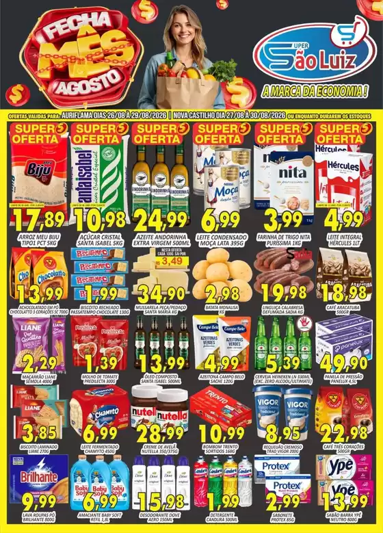 Catálogo Super São Luiz | Encarte Super São Luiz | 2026-08-26T00:00:00.000Z - 2026-08-30T00:00:00.000Z