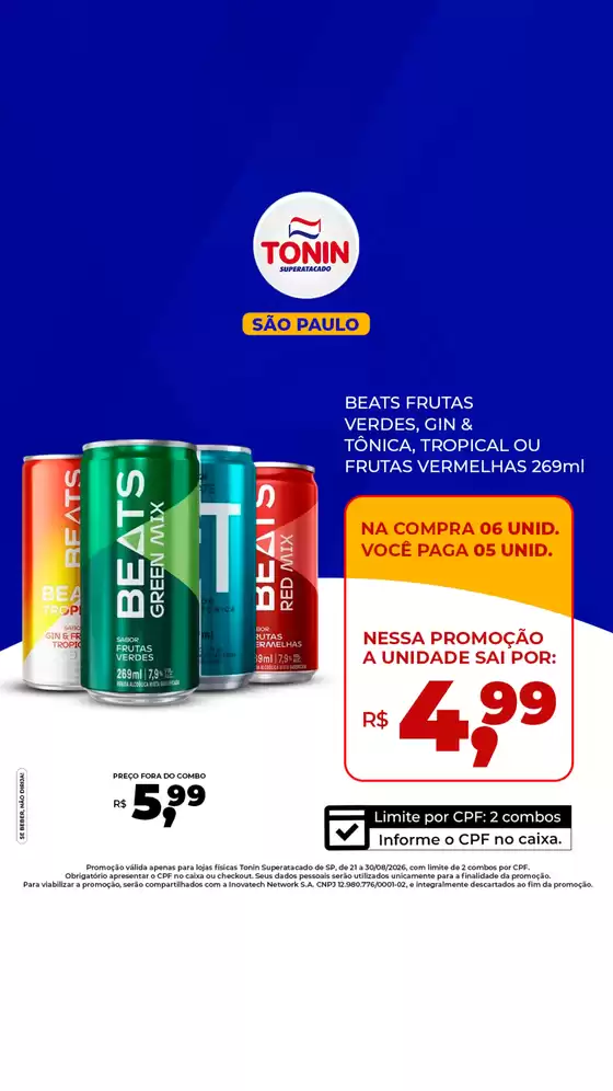 Catálogo Tonin Superatacado em Serra Azul | Beats LT | 2026-08-27T00:00:00.000Z - 2026-08-30T00:00:00.000Z