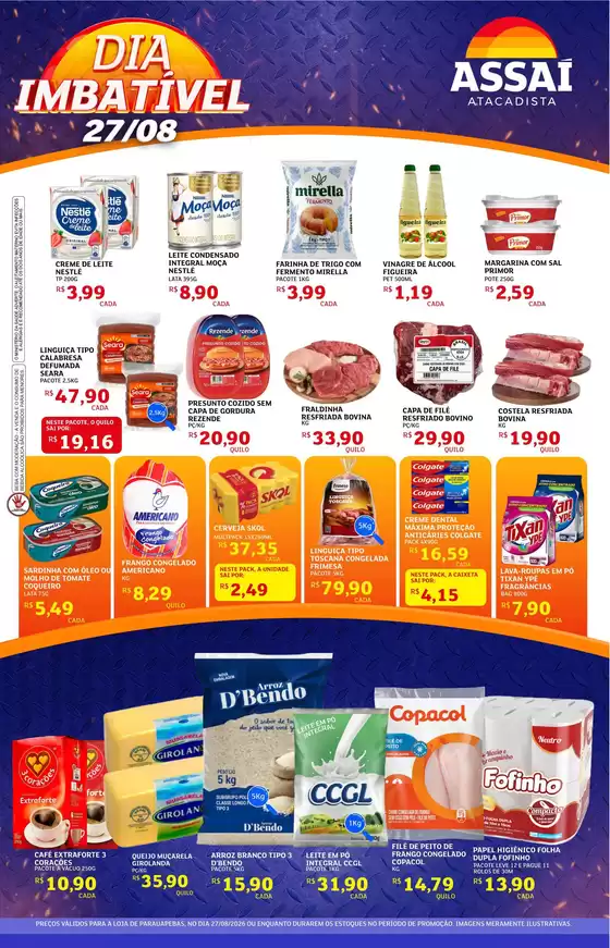 Catálogo Assaí Atacadista | Encarte Assaí Atacadista 49936-64 | 2026-08-27T00:00:00.000Z - 2026-08-27T00:00:00.000Z