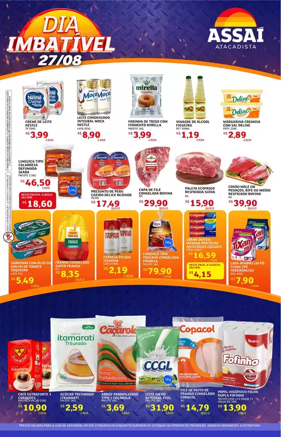 Catálogo Assaí Atacadista | Encarte Assaí Atacadista 49936-65 | 2026-08-27T00:00:00.000Z - 2026-08-27T00:00:00.000Z