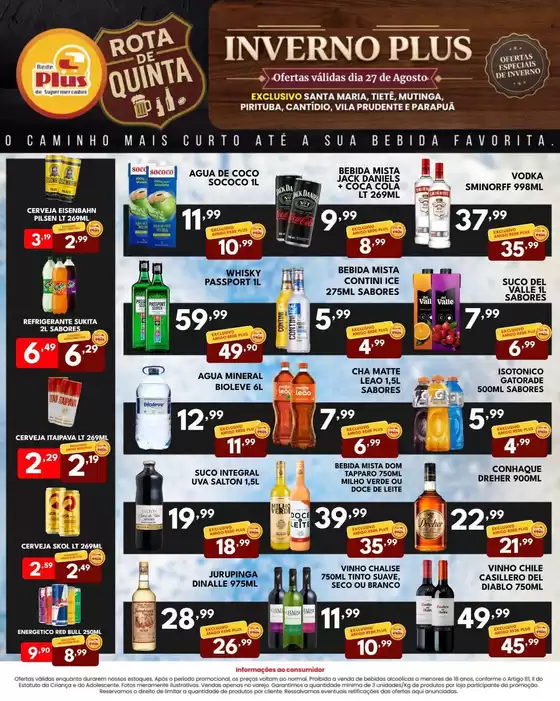 Catálogo Rede Plus Supermercados | Melhores ofertas para todos os caçadores de pechinchas | 2026-08-27T00:00:00.000Z - 2026-08-27T00:00:00.000Z