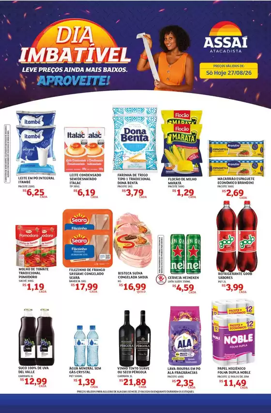 Catálogo Assaí Atacadista | Encarte Assaí Atacadista 170477-573 | 2026-08-27T00:00:00.000Z - 2026-08-27T00:00:00.000Z