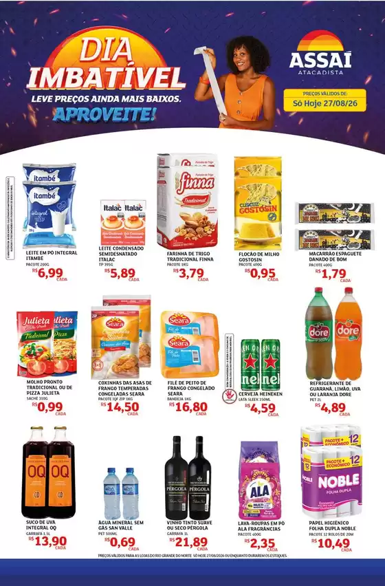 Catálogo Assaí Atacadista | Encarte Assaí Atacadista 170476-572 | 2026-08-27T00:00:00.000Z - 2026-08-27T00:00:00.000Z