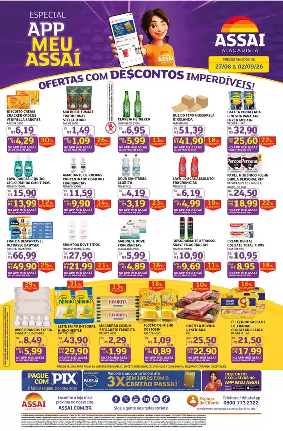 Catálogo Assaí Atacadista | Encarte Assaí Atacadista 170479-571 | 2026-08-27T00:00:00.000Z - 2026-09-02T00:00:00.000Z