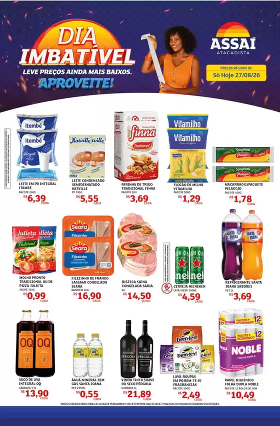 Catálogo Assaí Atacadista | Encarte Assaí Atacadista 170475-571 | 2026-08-27T00:00:00.000Z - 2026-08-27T00:00:00.000Z