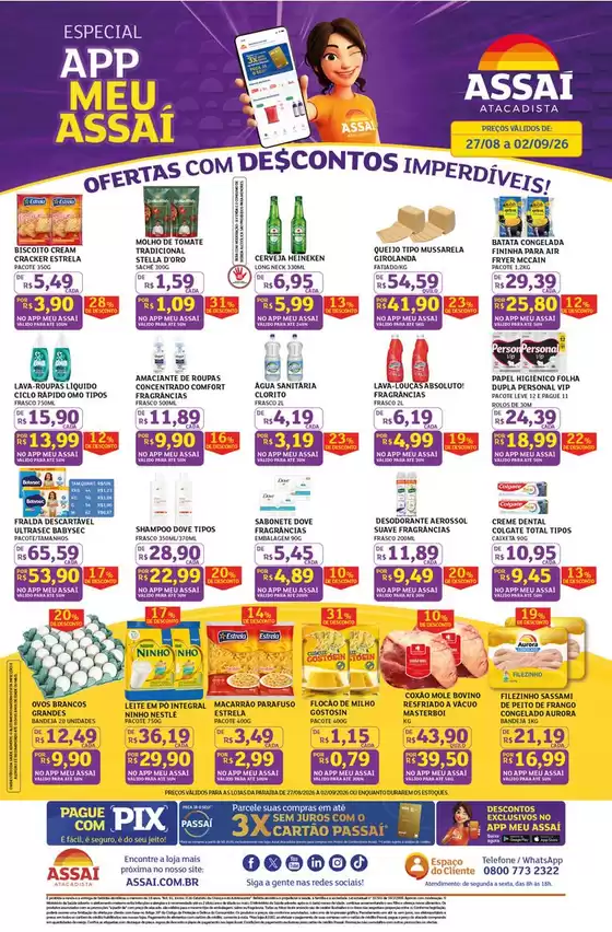 Catálogo Assaí Atacadista | Encarte Assaí Atacadista 170482-570 | 2026-08-27T00:00:00.000Z - 2026-09-02T00:00:00.000Z
