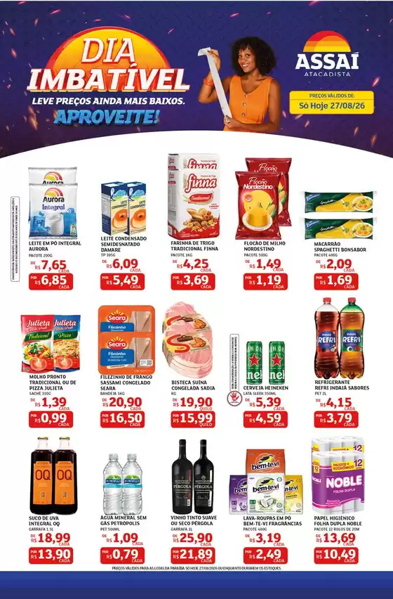 Catálogo Assaí Atacadista | Encarte Assaí Atacadista 170478-570 | 2026-08-27T00:00:00.000Z - 2026-08-27T00:00:00.000Z