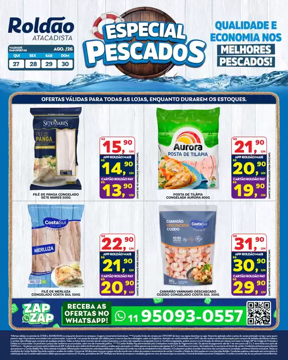 Catálogo Roldão | ROLDAO FOLHETO PESCADOS | 2026-08-27T00:00:00.000Z - 2026-08-30T00:00:00.000Z