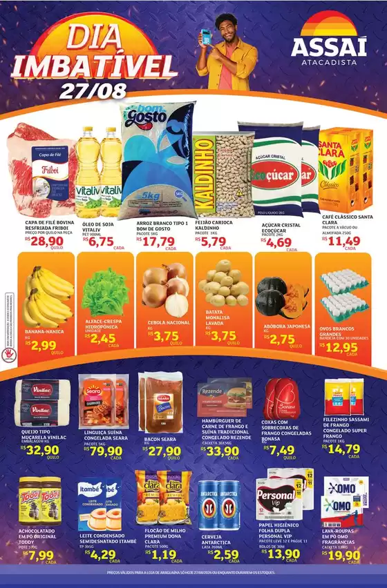 Catálogo Assaí Atacadista em Barreiras | Encarte Assaí Atacadista 170510-578 | 2026-08-27T00:00:00.000Z - 2026-08-27T00:00:00.000Z