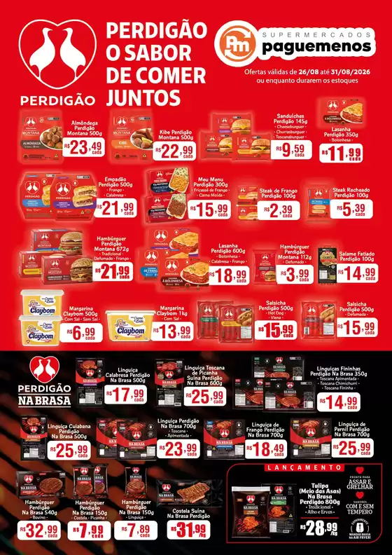 Catálogo Supermercados Pague Menos | Tabloide pague menos de 26 a 31.08 | 2026-08-26T00:00:00.000Z - 2026-08-31T00:00:00.000Z