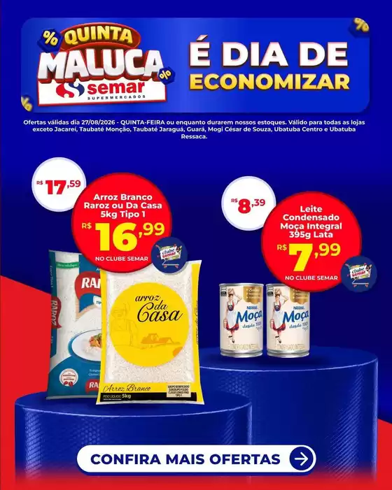 Catálogo Semar Supermercado | Economize agora com nossas ofertas | 2026-08-27T00:00:00.000Z - 2026-08-27T00:00:00.000Z