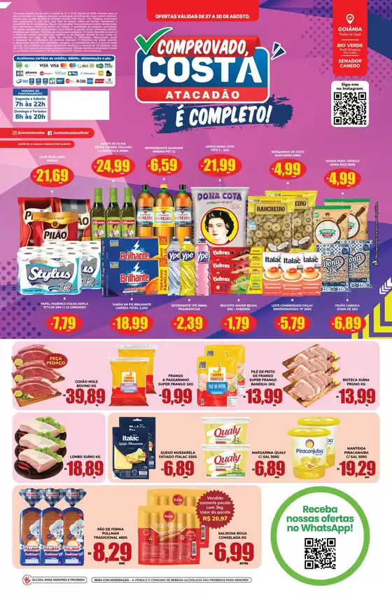 Catálogo Costa Atacadão | Ofertas Costa Atacadão | 2026-08-27T00:00:00.000Z - 2026-08-30T00:00:00.000Z