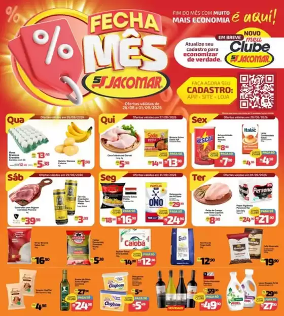 Catálogo Supermercado Jacomar | Ofertas | 2026-08-27T00:00:00.000Z - 2026-09-01T00:00:00.000Z