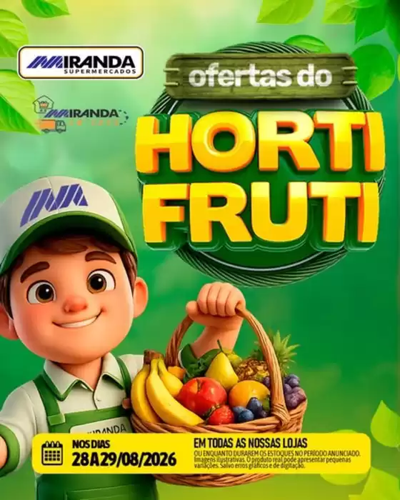 Catálogo Miranda Supermercados | Ofertas de Horti Fruti | 2026-08-28T00:00:00.000Z - 2026-08-29T00:00:00.000Z