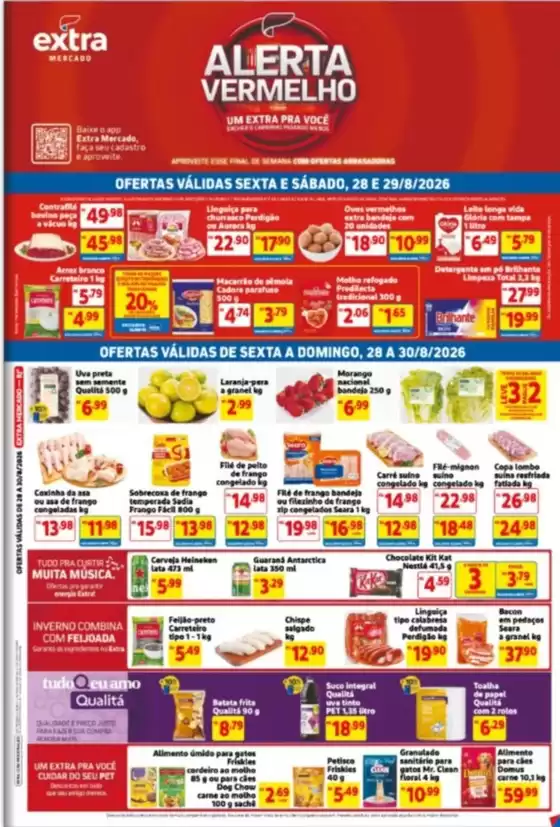 Catálogo Clube Extra | Alerto Vermelho ofertas | 2026-08-28T00:00:00.000Z - 2026-08-29T00:00:00.000Z