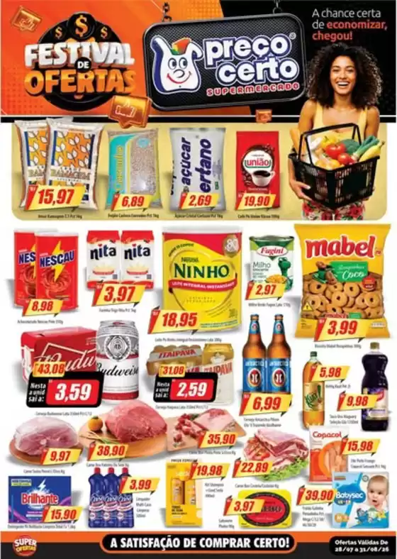 Catálogo Preço Certo | Ofertas | 2026-08-28T00:00:00.000Z - 2026-08-31T00:00:00.000Z
