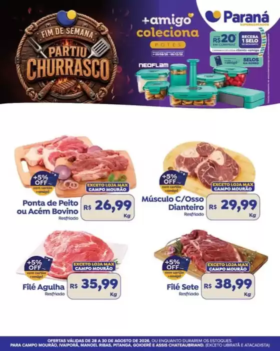 Catálogo Paraná Supermercados | Ofertas exclusivas | 2026-08-28T00:00:00.000Z - 2026-08-30T00:00:00.000Z