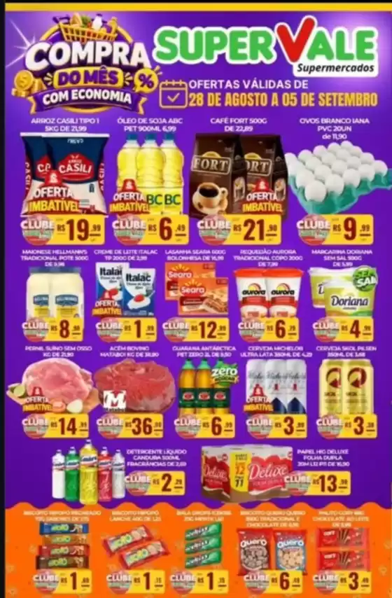 Catálogo Super Vale Supermercados | Ofertas | 2026-08-28T00:00:00.000Z - 2026-09-05T00:00:00.000Z