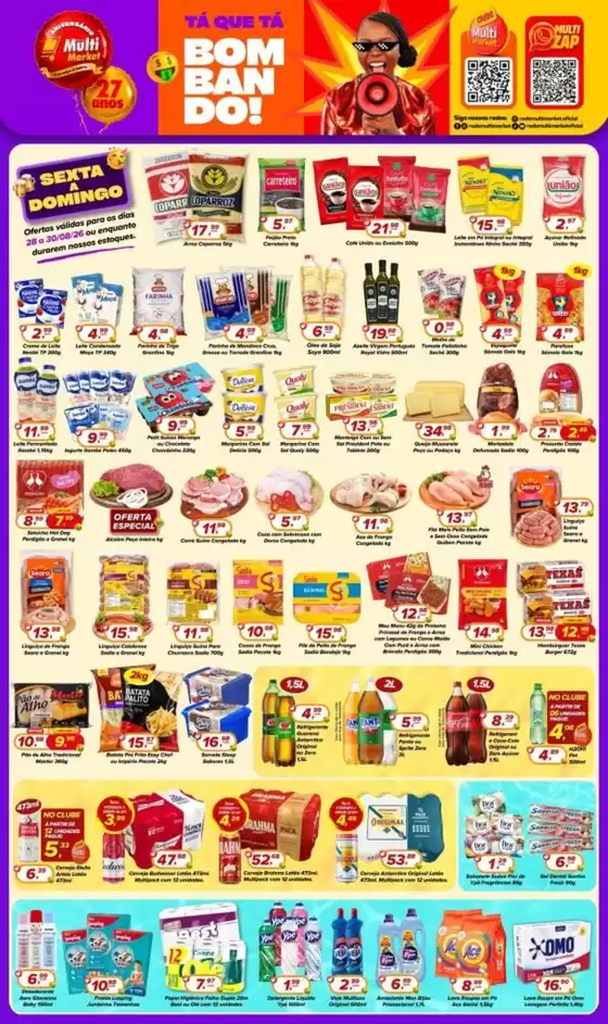 Catálogo Rede Multi Market | Ofertas | 2026-08-28T00:00:00.000Z - 2026-08-30T00:00:00.000Z