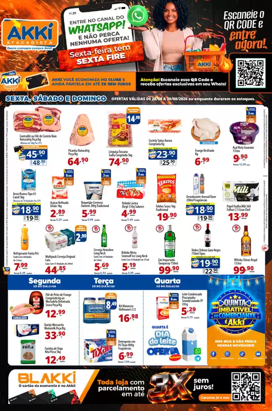 Catálogo Akki Atacadista em Massaranduba | Ofertas exclusivas | 2026-08-28T00:00:00.000Z - 2026-08-30T00:00:00.000Z