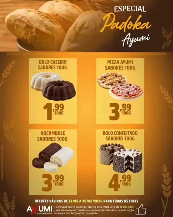 Catálogo Ayumi Supermercados | Ofertas | 2026-08-28T00:00:00.000Z - 2026-08-30T00:00:00.000Z