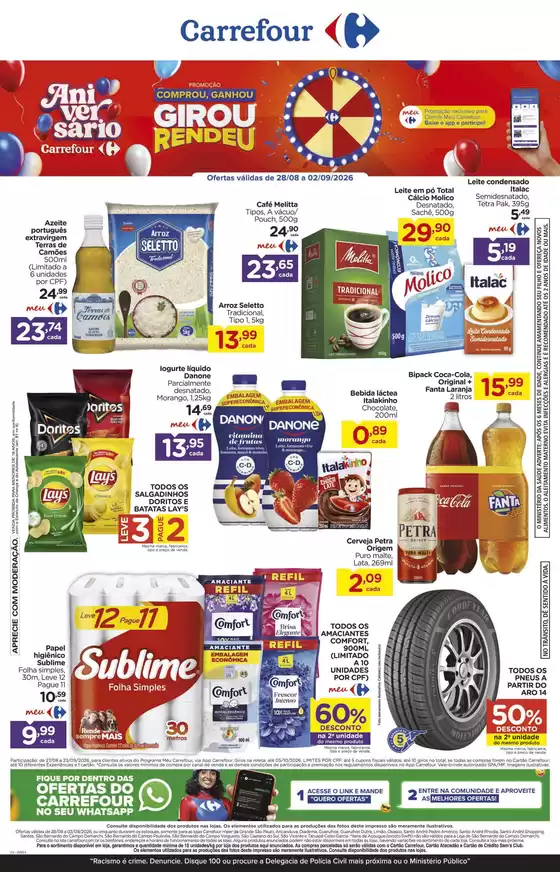 Catálogo Carrefour | Ofertas exclusivas | 2026-08-28T00:00:00.000Z - 2026-09-02T00:00:00.000Z