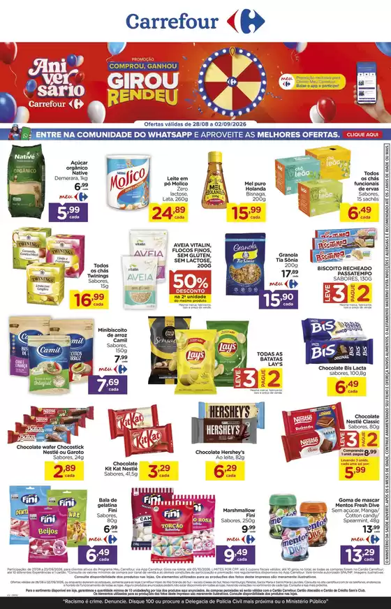 Catálogo Carrefour | Ampla seleção de ofertas | 2026-08-28T00:00:00.000Z - 2026-09-02T00:00:00.000Z