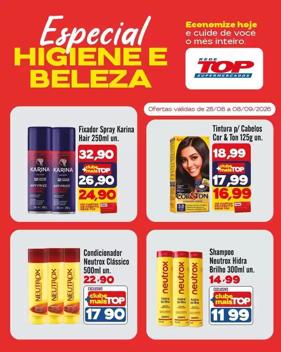 Catálogo Rede Top | Ofertas exclusivas para nossos clientes | 2026-08-28T00:00:00.000Z - 2026-09-08T00:00:00.000Z