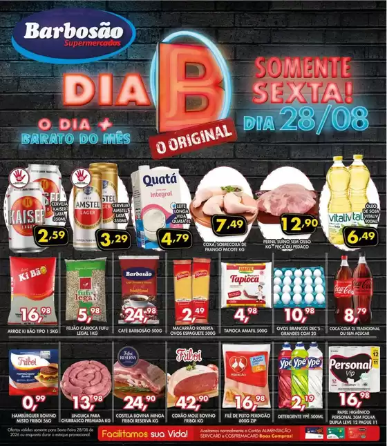 Catálogo Barbosão Extra Supermercados | Ofertas exclusivas e pechinchas | 2026-08-28T00:00:00.000Z - 2026-08-28T00:00:00.000Z