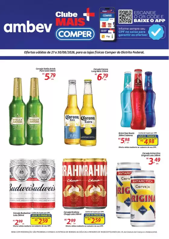 Catálogo Comper | Melhores ofertas para todos os caçadores de pechinchas | 2026-08-28T00:00:00.000Z - 2026-08-30T00:00:00.000Z