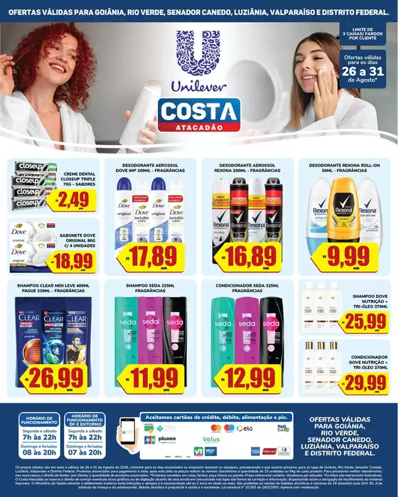 Catálogo Costa Atacadão | Ofertas Costa Atacadão | 2026-08-26T00:00:00.000Z - 2026-08-31T00:00:00.000Z