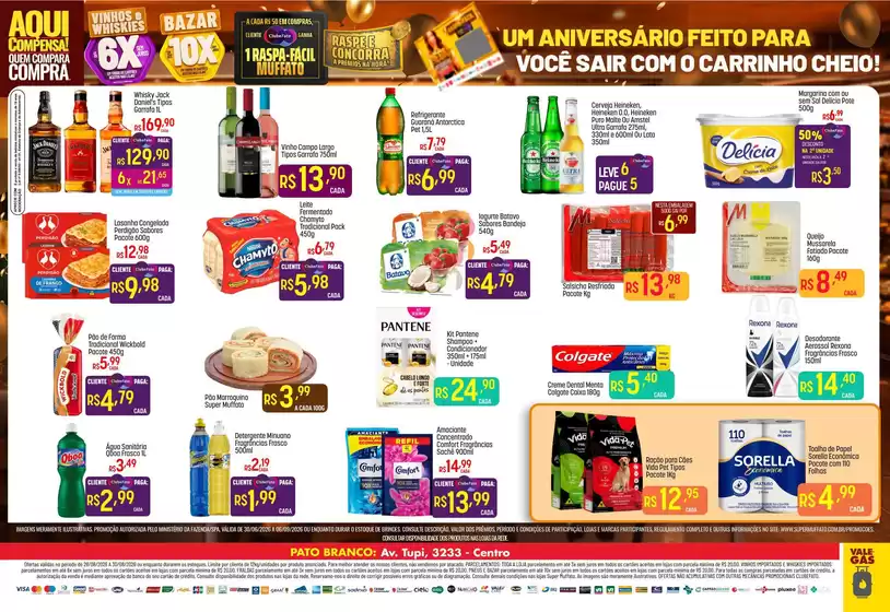 Catálogo Super Muffato | Melhores ofertas para todos os caçadores de pechinchas | 2026-06-30T00:00:00.000Z - 2026-09-06T00:00:00.000Z