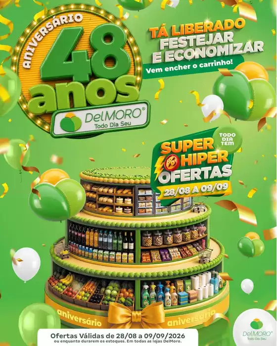 Catálogo Del Moro Supermercados | Nossas melhores ofertas para você | 2026-08-28T00:00:00.000Z - 2026-09-09T00:00:00.000Z