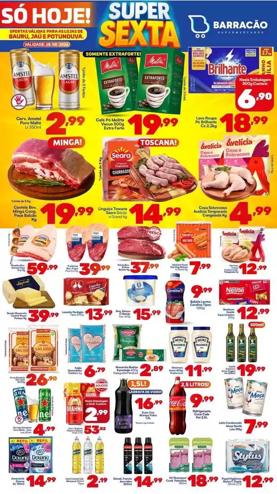 Catálogo Barracão Supermercado | Ofertas exclusivas para nossos clientes | 2026-08-28T00:00:00.000Z - 2026-08-28T00:00:00.000Z