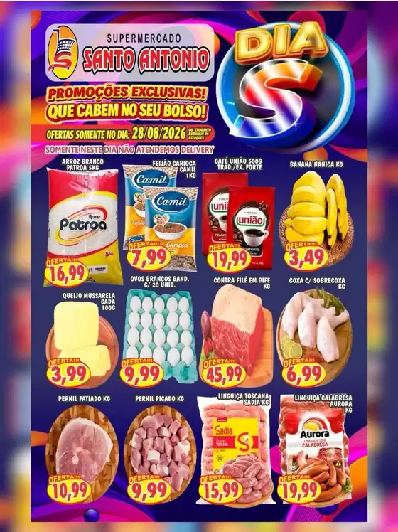 Catálogo Supermercados Santo Antonio | Encarte Supermercados Santo Antonio | 2026-08-28T00:00:00.000Z - 2026-08-28T00:00:00.000Z