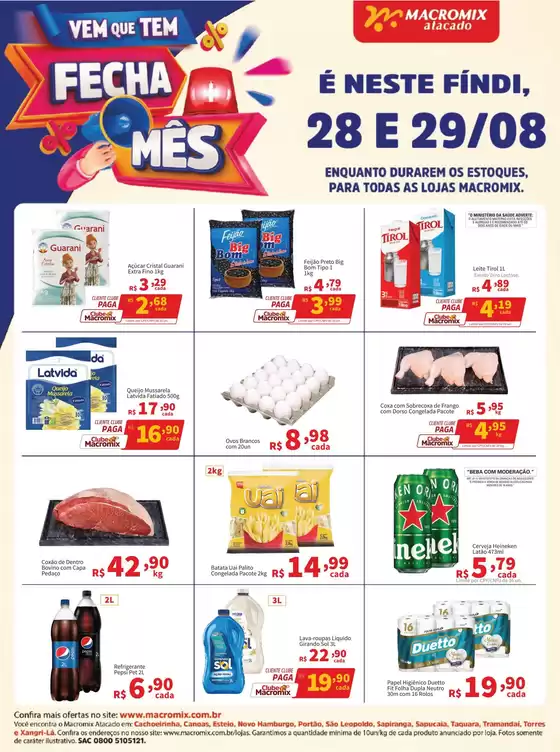 Catálogo Macromix Atacado | Encarte Macromix Atacado | 2026-08-28T00:00:00.000Z - 2026-08-29T00:00:00.000Z
