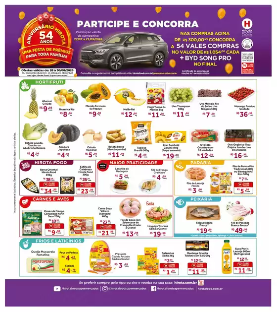 Catálogo Hirota Food Supermercado | Encarte Hirota Food Supermercado | 2026-08-28T00:00:00.000Z - 2026-08-30T00:00:00.000Z