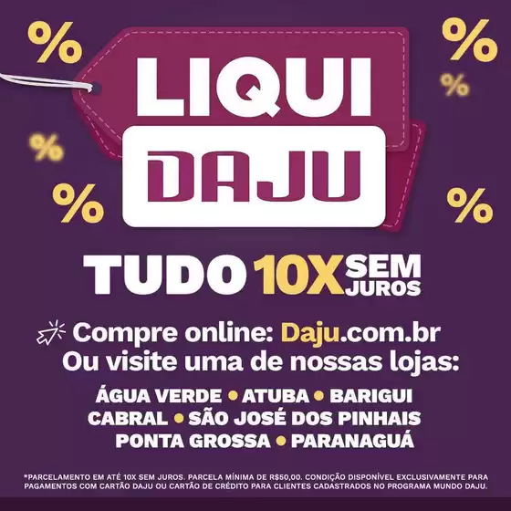 Catálogo Daju | Ofertas para caçadores de pechinchas | 2026-08-28T00:00:00.000Z - 2026-08-30T00:00:00.000Z
