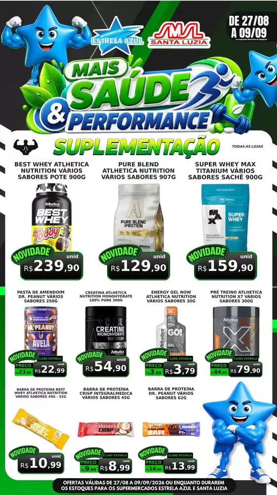 Catálogo Supermercado Estrela Azul | Ofertas e promoções atuais | 2026-08-27T00:00:00.000Z - 2026-09-09T00:00:00.000Z