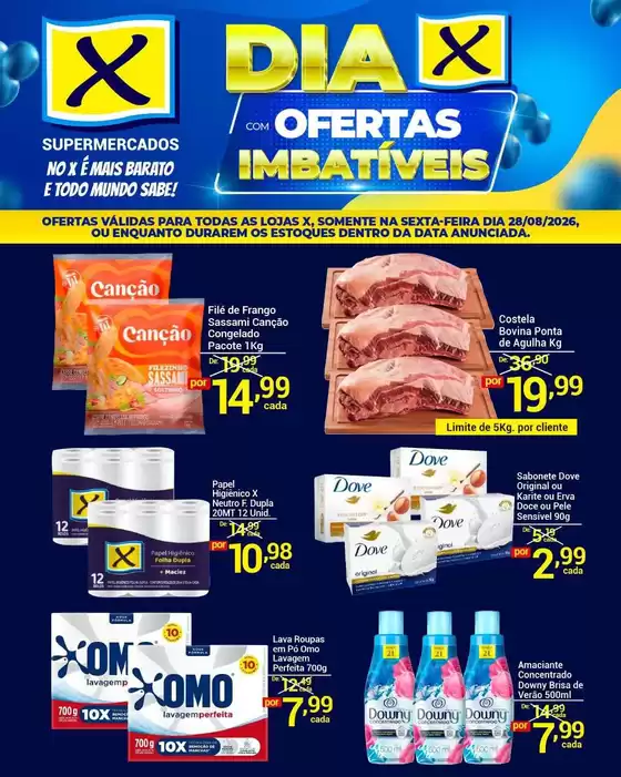 Catálogo X Supermercados | Encarte X Supermercados | 2026-08-28T00:00:00.000Z - 2026-08-28T00:00:00.000Z