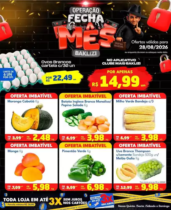 Catálogo Supermercados Baklizi | Encarte Supermercados Baklizi | 2026-08-28T00:00:00.000Z - 2026-08-28T00:00:00.000Z