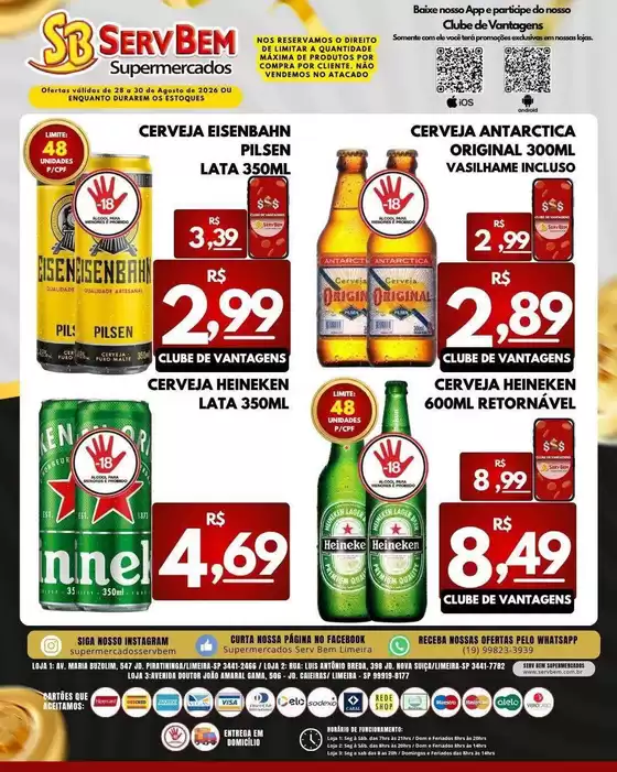 Catálogo ServBem em Mauá | Encarte ServBem | 2026-08-28T00:00:00.000Z - 2026-08-30T00:00:00.000Z