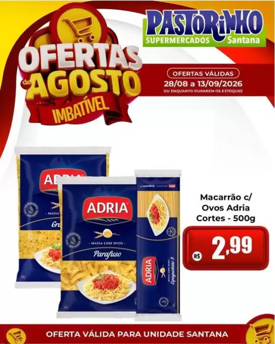 Catálogo Supermercado Pastorinho | Melhores ofertas para todos os clientes | 2026-08-28T00:00:00.000Z - 2026-09-13T00:00:00.000Z