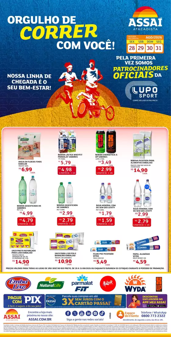 Catálogo Assaí Atacadista | Encarte Assaí Atacadista 49869 | 2026-08-28T00:00:00.000Z - 2026-08-31T00:00:00.000Z