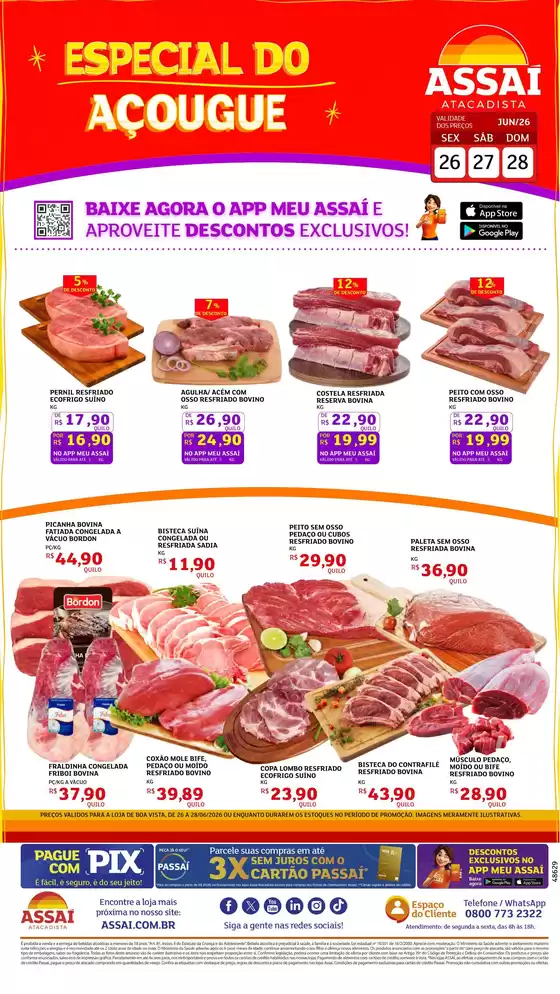 Catálogo Assaí Atacadista | Encarte Assaí Atacadista 48815-73 | 2026-08-28T00:00:00.000Z - 2026-08-28T00:00:00.000Z