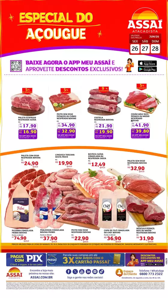 Catálogo Assaí Atacadista | Encarte Assaí Atacadista 48815-74 | 2026-08-28T00:00:00.000Z - 2026-08-28T00:00:00.000Z