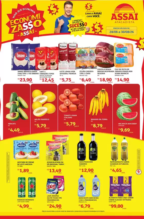 Catálogo Assaí Atacadista | Encarte Assaí Atacadista 170565-651 | 2026-08-28T00:00:00.000Z - 2026-08-30T00:00:00.000Z