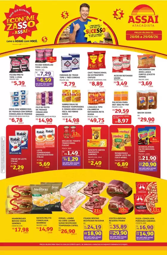 Catálogo Assaí Atacadista | Encarte Assaí Atacadista 170576-541 | 2026-08-28T00:00:00.000Z - 2026-08-29T00:00:00.000Z