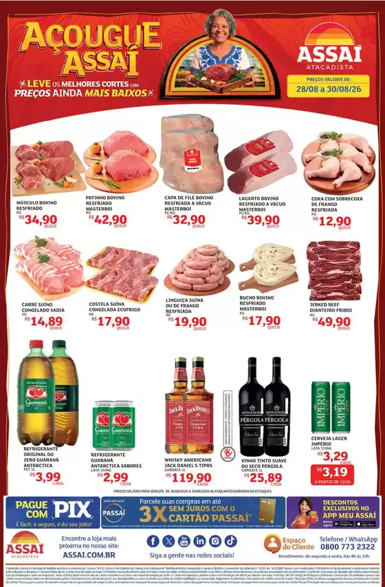 Catálogo Assaí Atacadista | Encarte Assaí Atacadista 170588-537 | 2026-08-28T00:00:00.000Z - 2026-08-30T00:00:00.000Z
